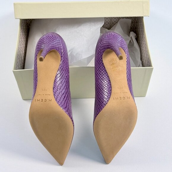 M. Gemi The Esatto 90MM - Magenta Snake Print - Picture 11 of 14